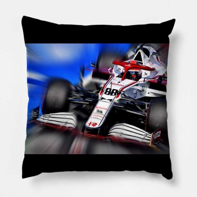 Robert Kubica - Poland Pillow by DeVerviers