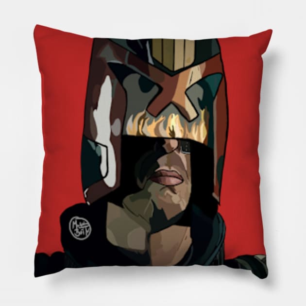 I am the Law!! Pillow by Materiaboitv