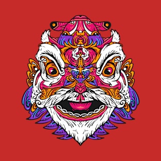 lion dance head T-Shirt