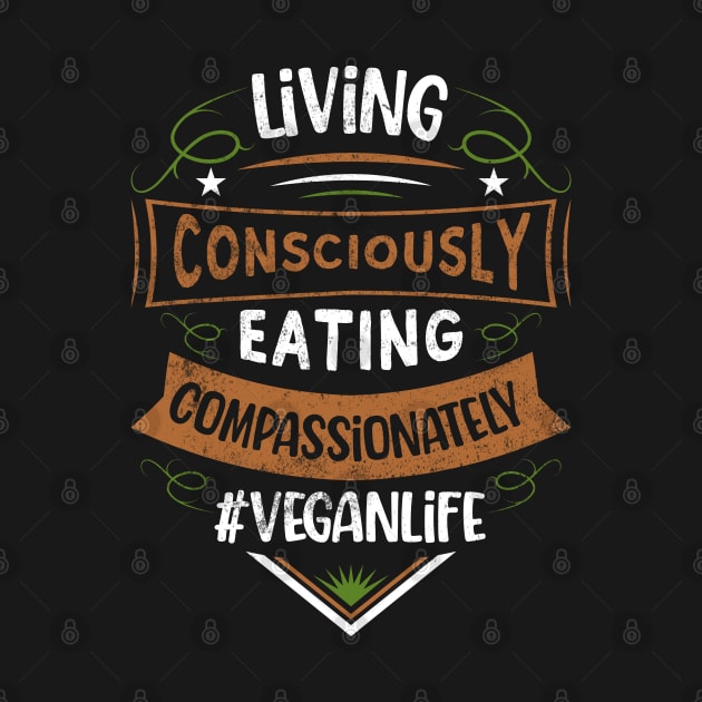 Living Consciously Eating compassionately by MZeeDesigns