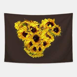 Sunflowers - Sunflower Heart Tapestry