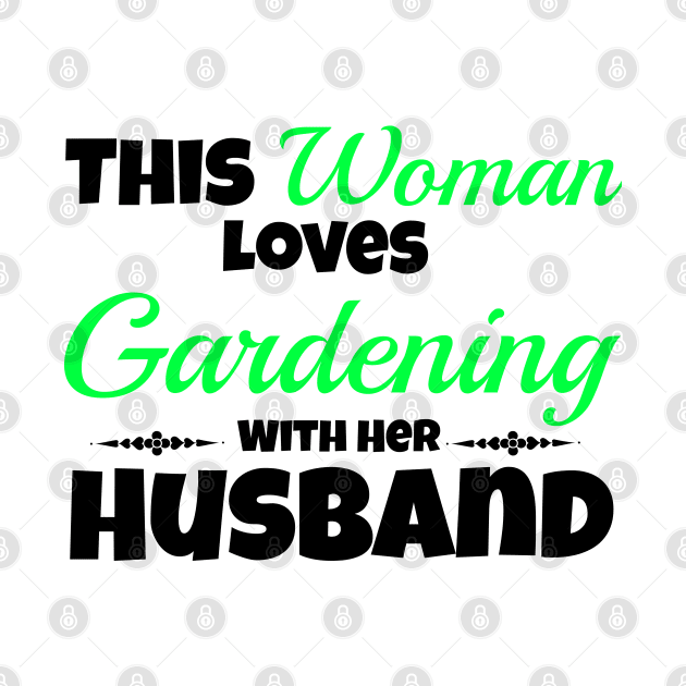 This woman loves gardening with her husband by Lin Watchorn 