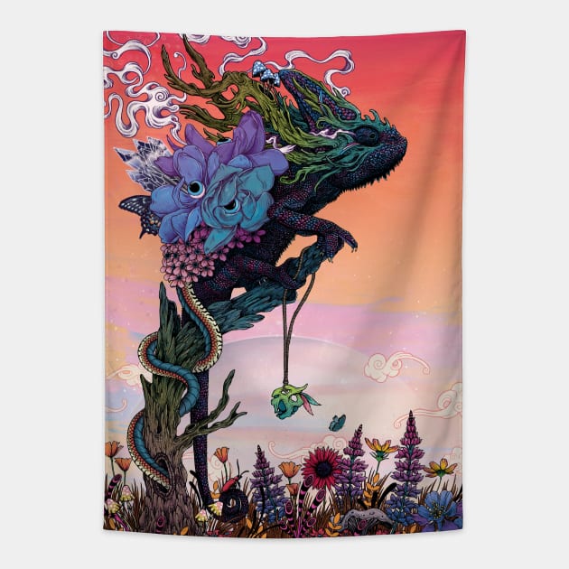 Phantasmagoria Tapestry by MatMiller