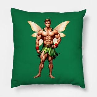 Xmas muscle Boy Pillow