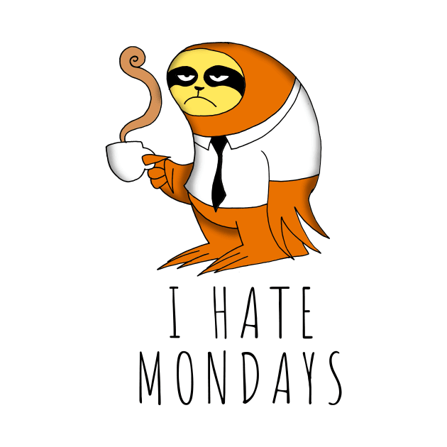 I hate Mondays by lucamendieta