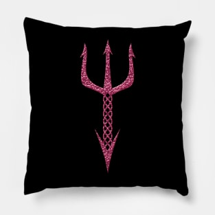 Trident Symbol Pillow