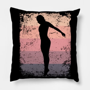 Synchronized Water Diver High Diver Pillow