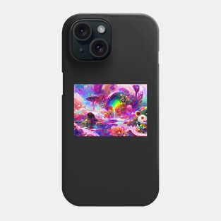 Color Globs | Rainbow Fungi Garden Phone Case