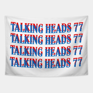 Talking Heads 777 Nostalgia Boho Tapestry