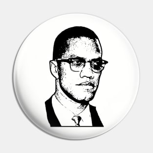 Malcolm X, Black History Pin