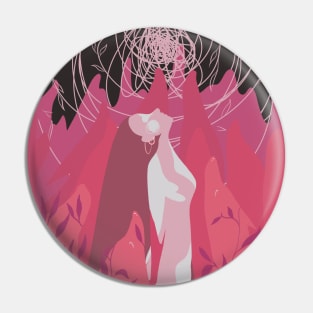 Woman who run with wolves Pin