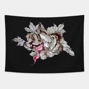 Carnivorous Flower Tapestry