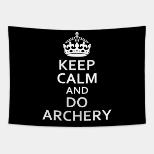 Keep Calm and Do Archery Tapestry