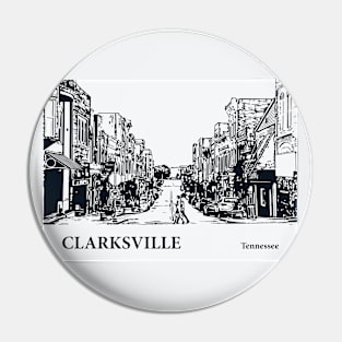 Clarksville - Tennessee Pin