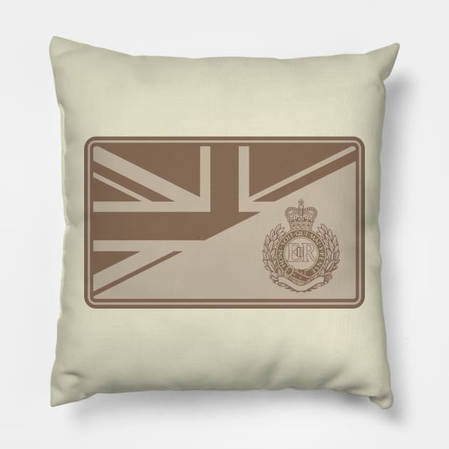 Royal Engineers Patch Pillow by TCP