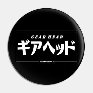 JDM "Gearhead" Japanese Bumper Pin