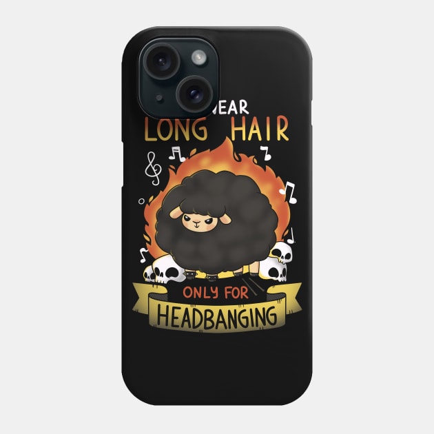 Long Hair Sheep Phone Case by TaylorRoss1