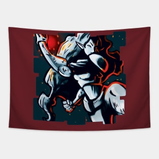 Aggressive Elf Tapestry