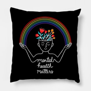 Mental Health Matters Pillow