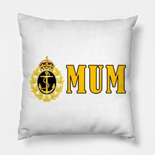 Bold design for anyone whose Mum or Dad serves in the Canadian Armed Forces Pillow