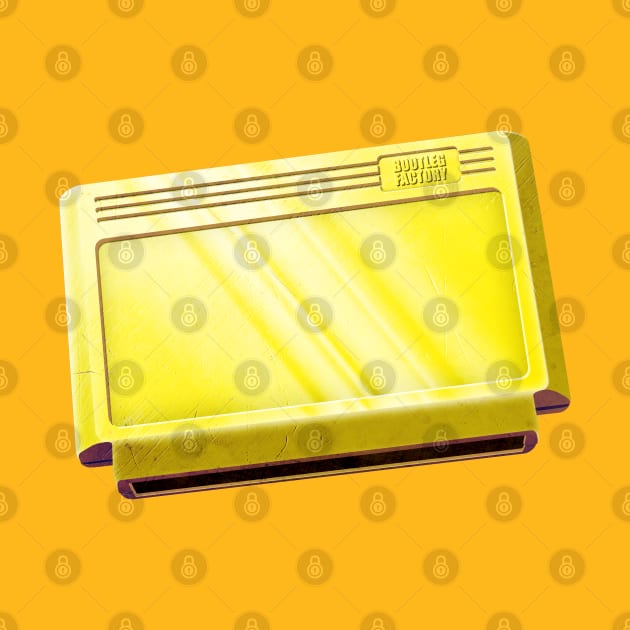 Retro Cartridge Yellow by Bootleg Factory