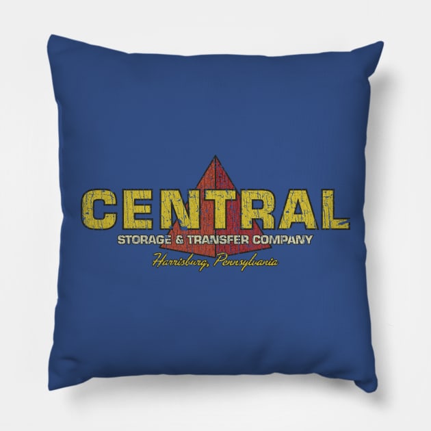 Central Storage and Transfer Company 1925 Pillow by JCD666