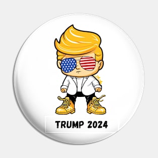 Trump golden sneaker edition - the bold one it says it ! Pin