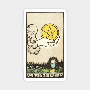 ACE OF PENTACLES Magnet