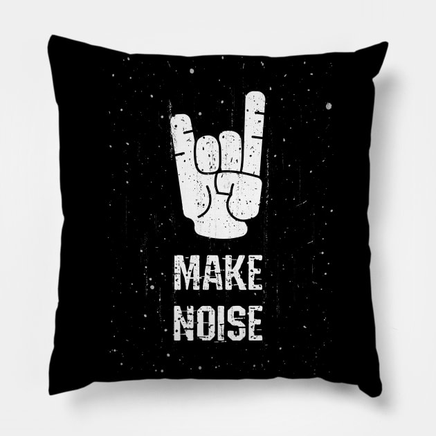 Make Noise Pillow by psychoshadow