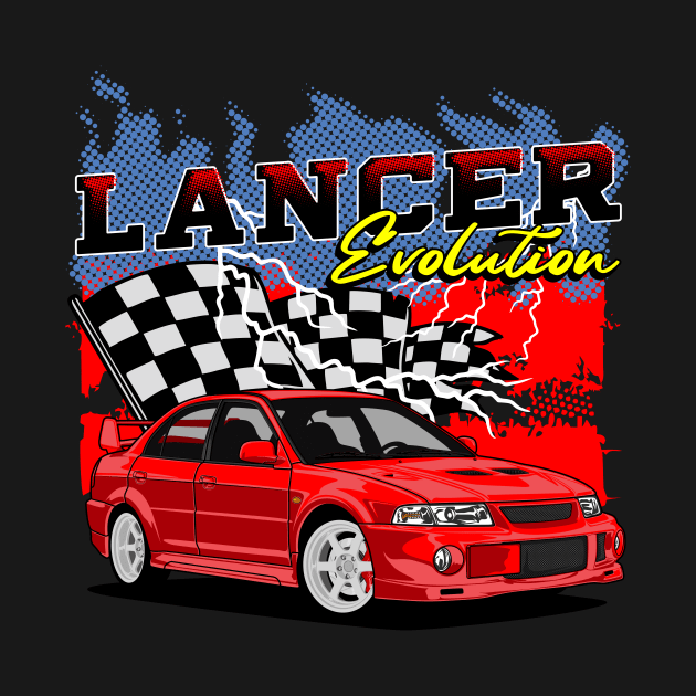 lancer evo by rafand23