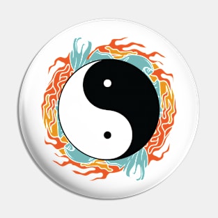 Yin Yang Hidden Forces Pin