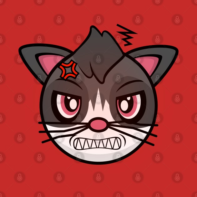 Angry Cat Amanda by MOULE