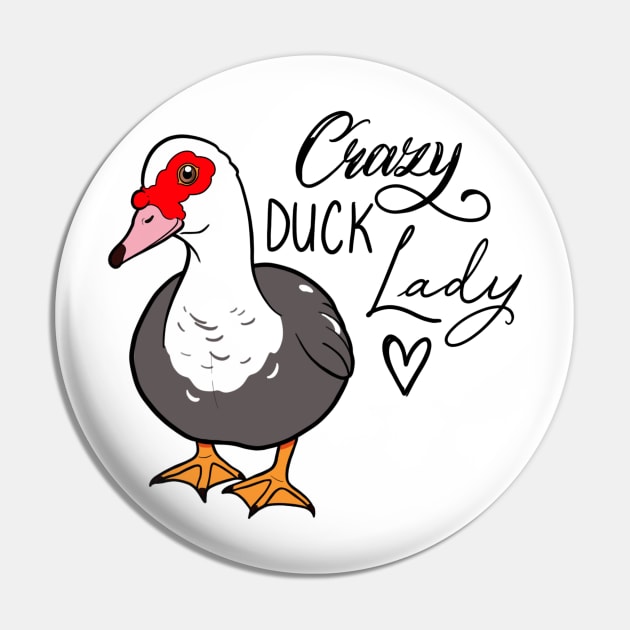 Crazy duck lady female Muscovy grey Pin by Jurassic Ink