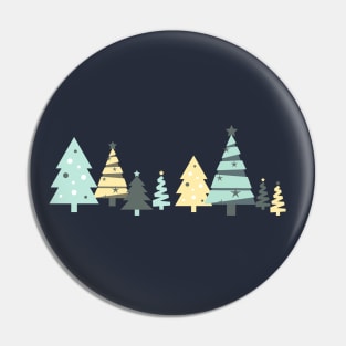 Christmas tree pattern Pin