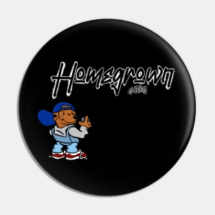 Homegrown Dog Graffiti Pin