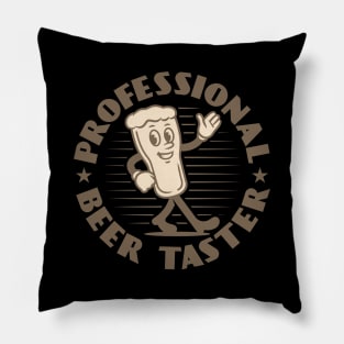 Professional Beer Taster Pillow
