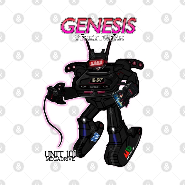 Genesis Streetwear - Ages Mecha by retromegahero