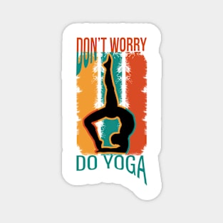 do yoga Magnet