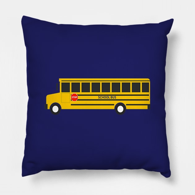 Bus driver designs Pillow by TheHigh