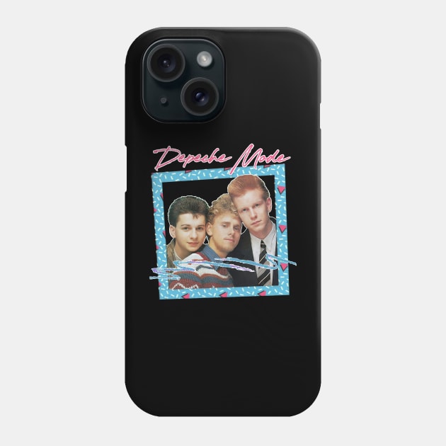 Depeche Mode // 80s Retro Fan Aesthetic - Depeche Mode - Phone Case ...