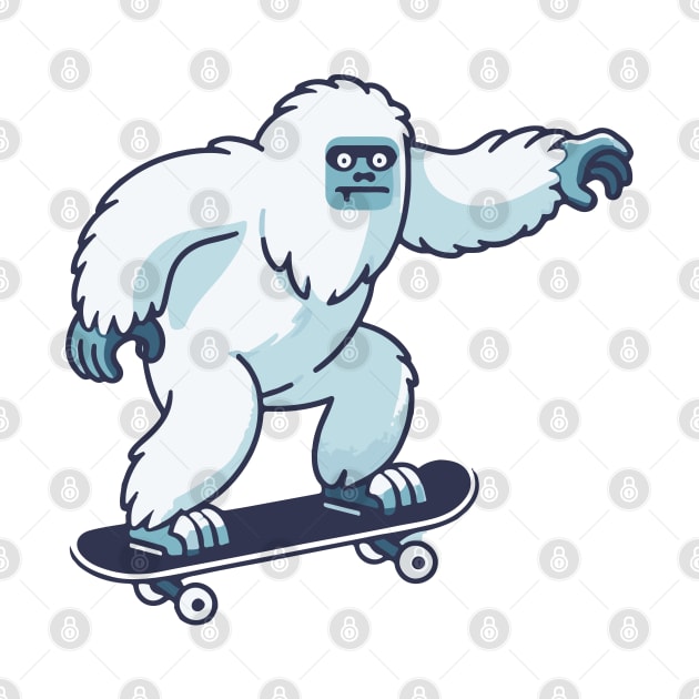 Yeti skater by Green Dreads