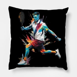 Tennis Forehand Pillow