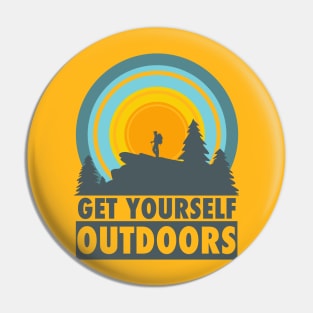 Get Yourself Outdoors Pin