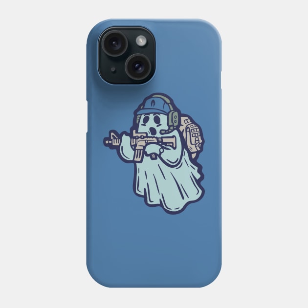 Ghost Recon parody cartoon illustration Phone Case by Cofefe Studio