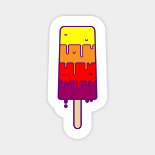 Dripping Ice Lolly / Popsicle Magnet