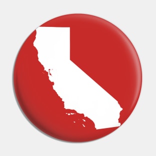 California Silhouette Pin