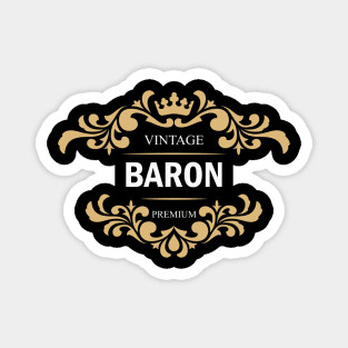 Baron Name Magnet