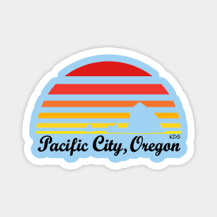 Pacific City Sunset Magnet