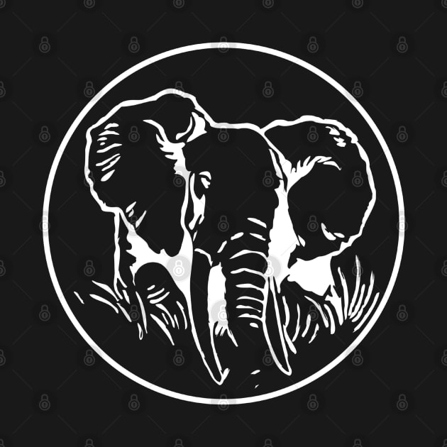 Elephant Stamp by Uncle Chris Designs