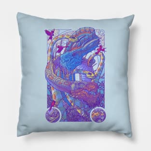 Family of Dragons II - Tyrant Wyrms Pillow